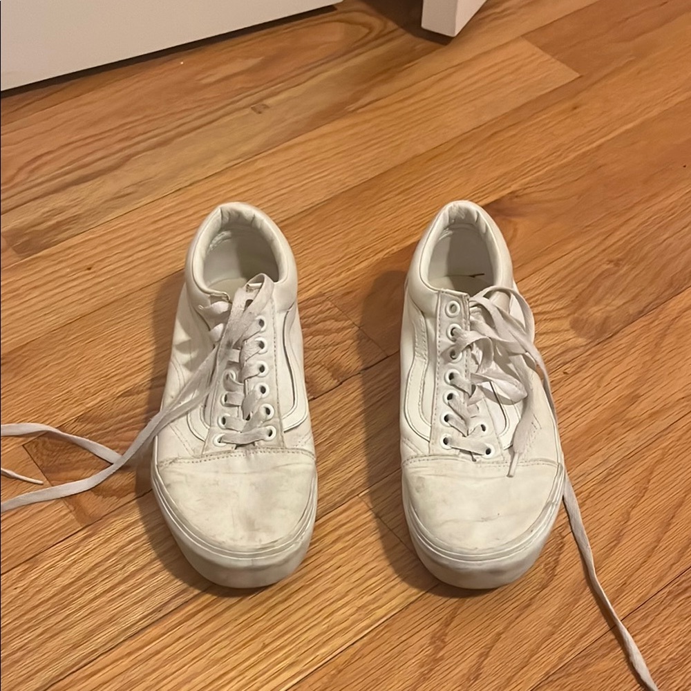 Vans White Sneakers